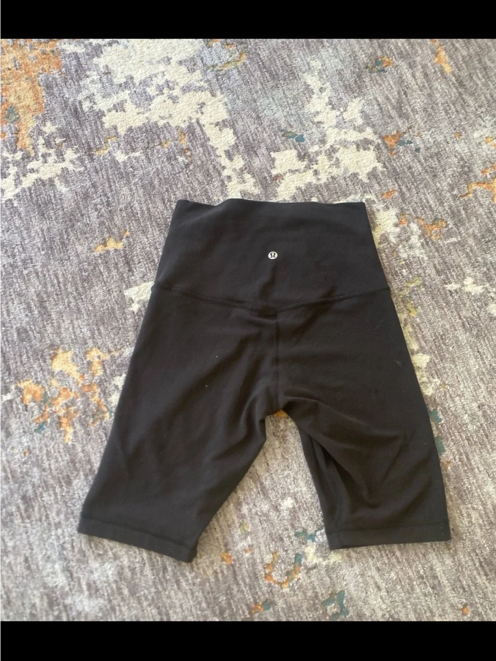 lululemon athletica Black High-Waist Bike Shorts